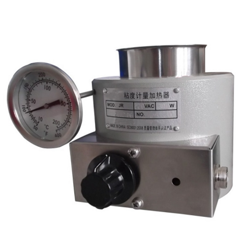 Six-speed rotary viscometer heater