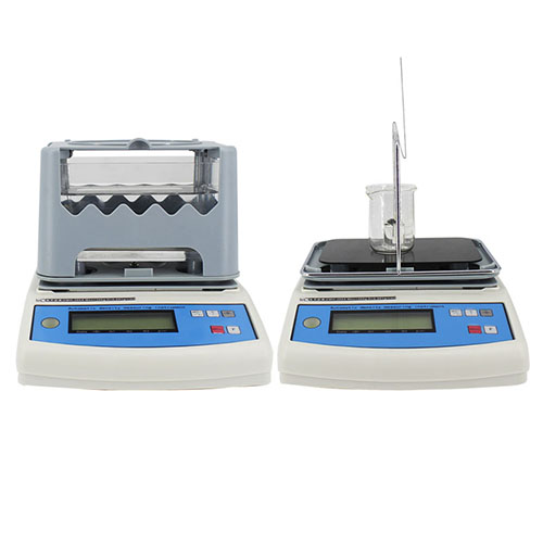 Solid-liquid dual-use density meter 