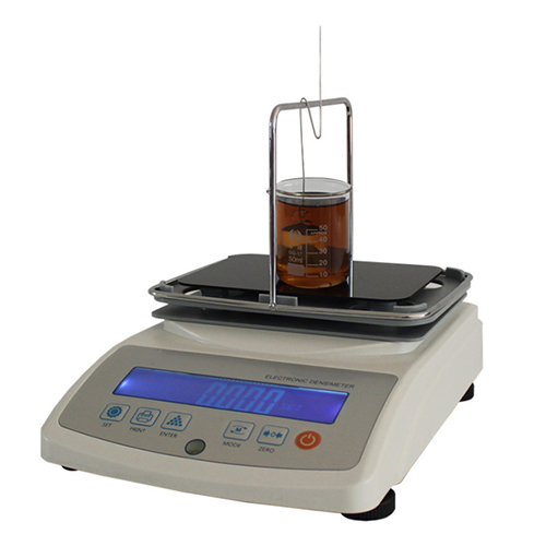 Electronic liquid densitometer